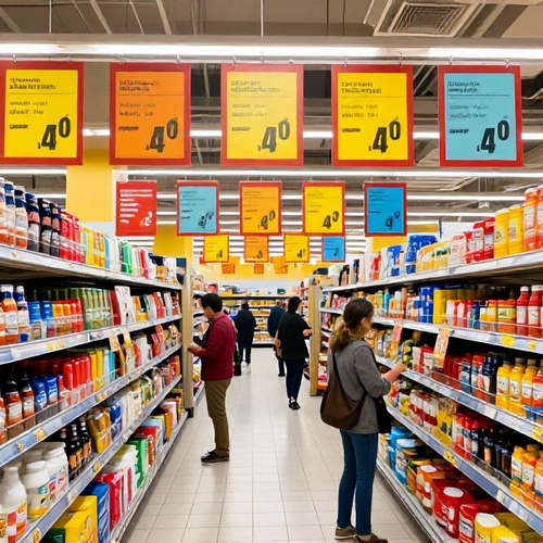 Guia Completo para Escolher Placas para Supermercado que Atraem Clientes e Otimizam a Organização