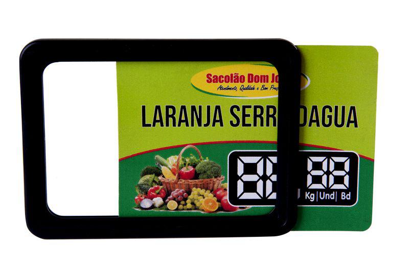 Lâmina FLV com Porta Etiquetas